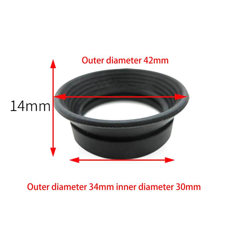 1 Pcs Rubber Eye Cup Inner Diameter 30Mm Eye Shield Eye Guard For 29-31Mm Astronomical Telescope Microscope Eyepiece