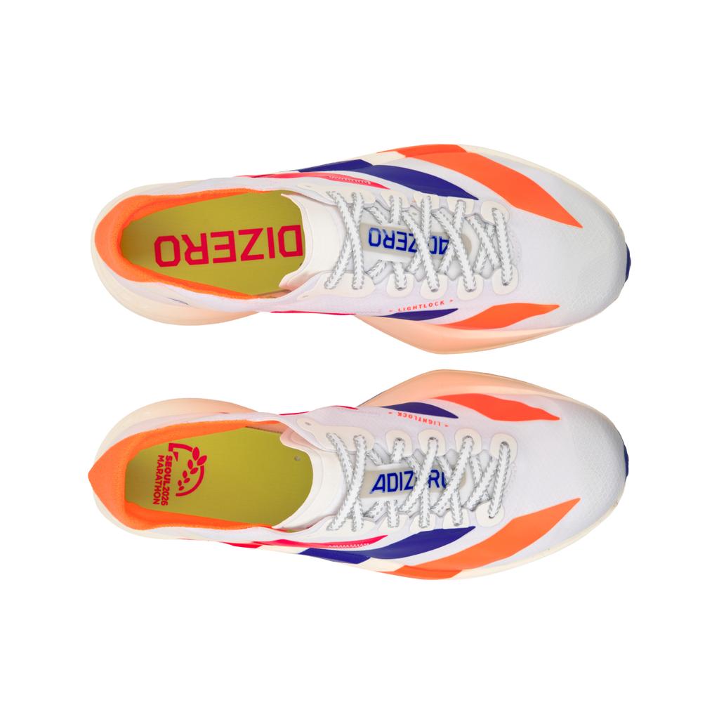 adidas Adizero Adios Pro 4 Обувь Белый Синий Оранжевый Желтый Мужские Кроссовки Ftwwh Ft Lucred KI4438
