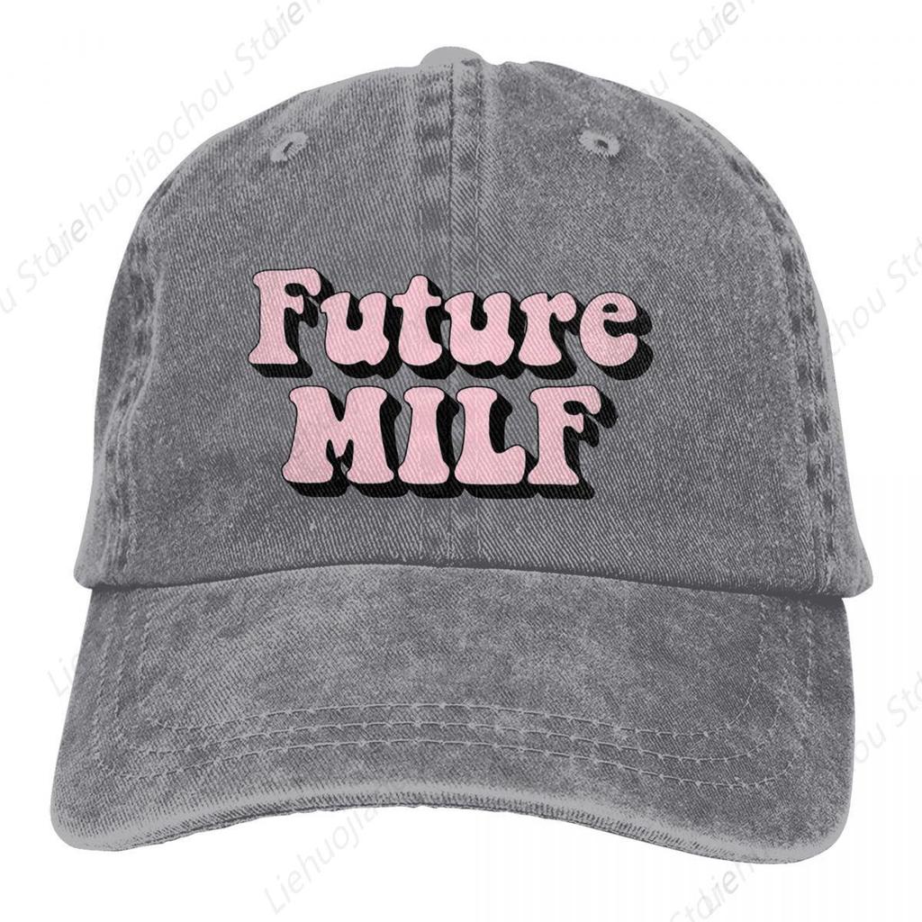 Pure Color Dad Hats Cool Womens Hat Sun Visor Baseball Caps Future Milf Peaked Cap