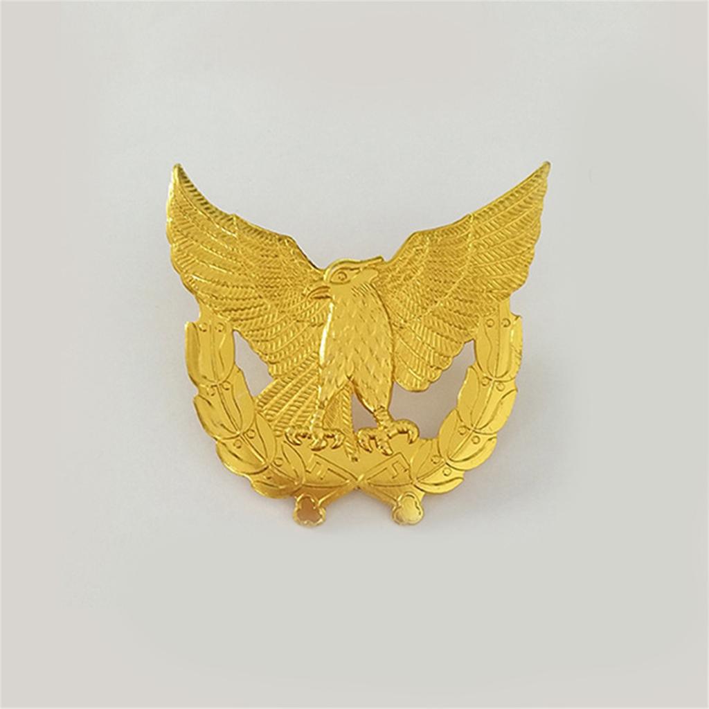 Uniform Cap Star Emblem Unisex Adult Security Guard Helmet Hat Badge Hat Accessories for Police Security Uniforms