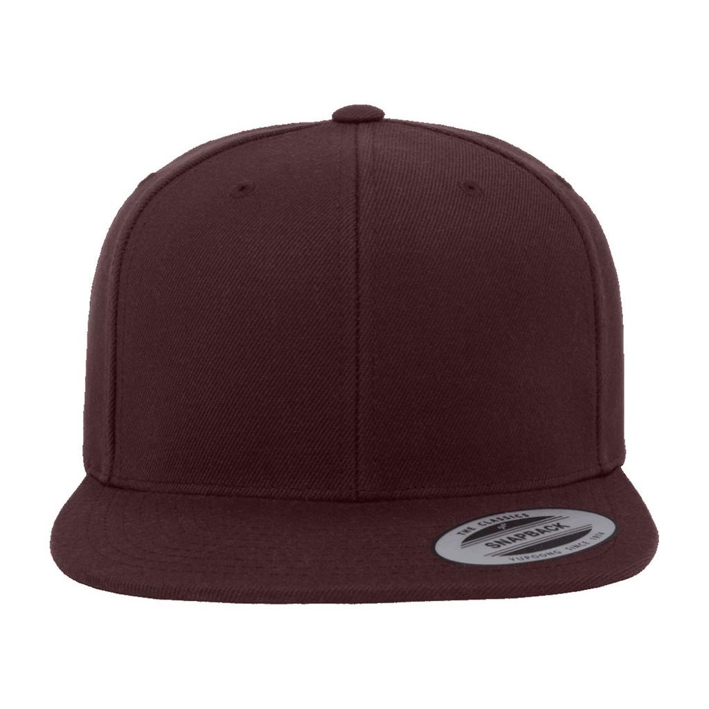 Yupoong Mens The Classic Premium Snapback Cap