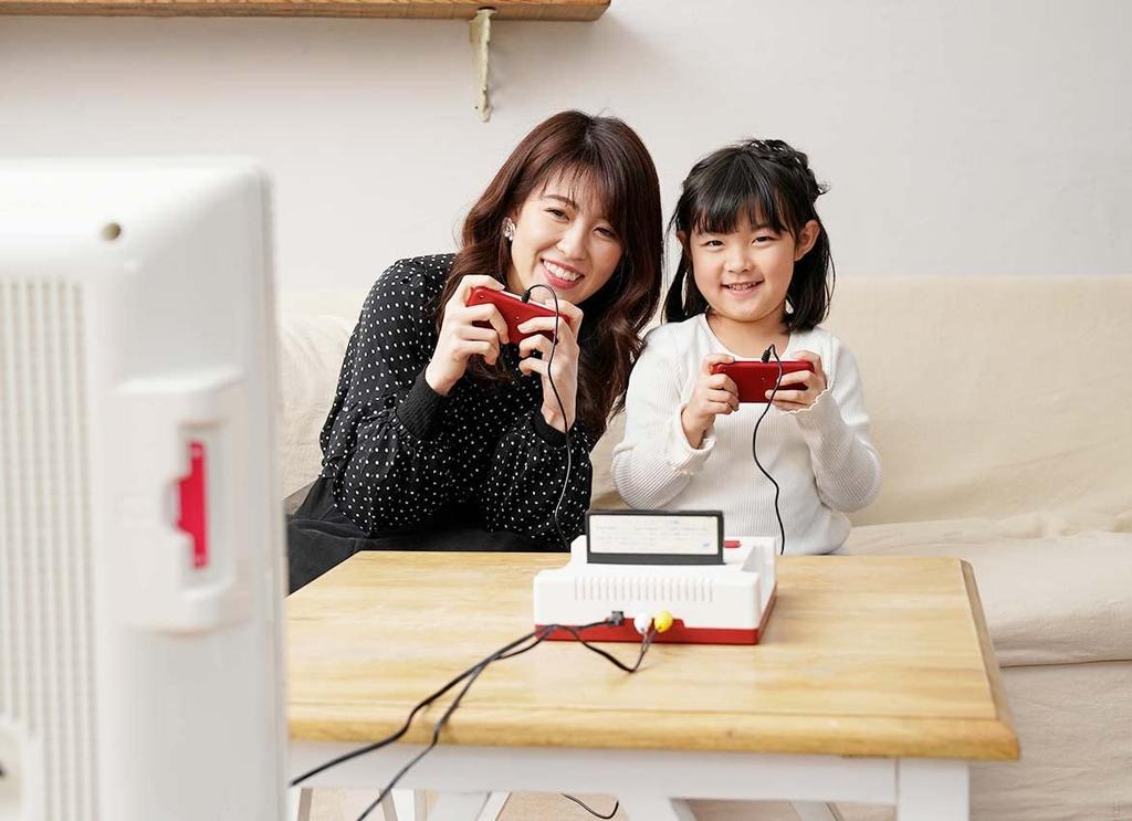 LITHON Play Computer Ретро настольная игра Классическая ретро игра Цветной ЖК-монитор KTFC-002W