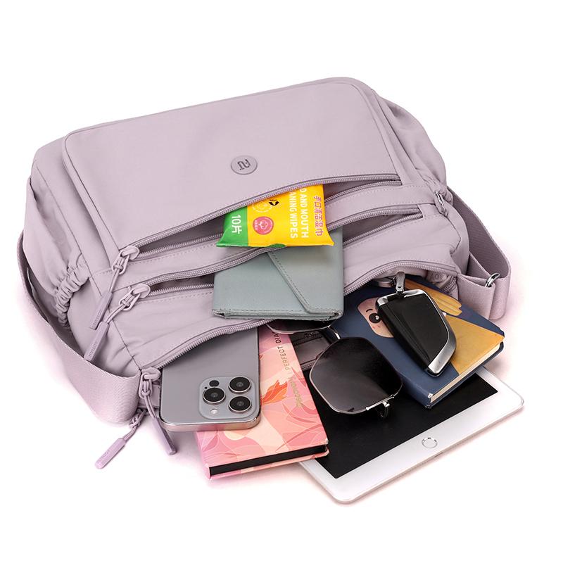 Женская сумка многоотделенческая для поездок на работу и на открытом воздухе, на плечо, кроссбоди