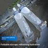 250/500 мл Летняя Складная Спортивная Бутылка для Воды TPU Беговая Чашка для Воды Портативная Мягкая Сумка для Воды для Кемпинга, Бега, Велосипеда