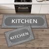 Kitchen Rug Waterproof Oilproof Kitchen Mat Printed Antislip Mat Soft Bedroom Corner Rug Living Room Large Floor Carpet Doormat
