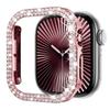 Чехол для Apple Watch Case 42 мм 46 мм Серия 10 Аксессуары Блестящий Алмазный Стразы Поликарбонатный Бампер Защита Лица iWatch Защитный