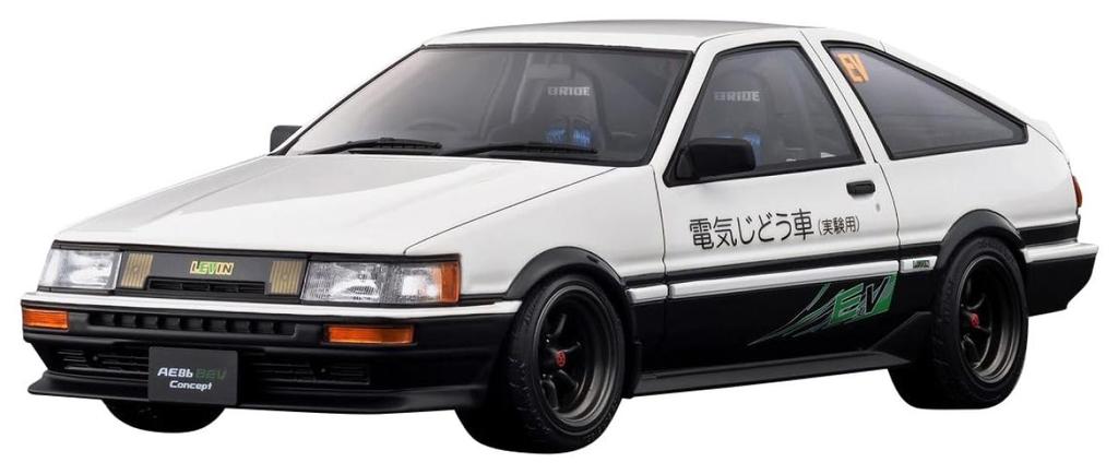 TK.Company модель зажигания 118 Toyota Corolla Levin 3-дв. (АЕ86) БЭВ (Готовая модель) IG3807