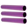 3PCS Competition Relay Baton Bright Color Hollow Carved Aluminum Alloy Relay Baton Track for