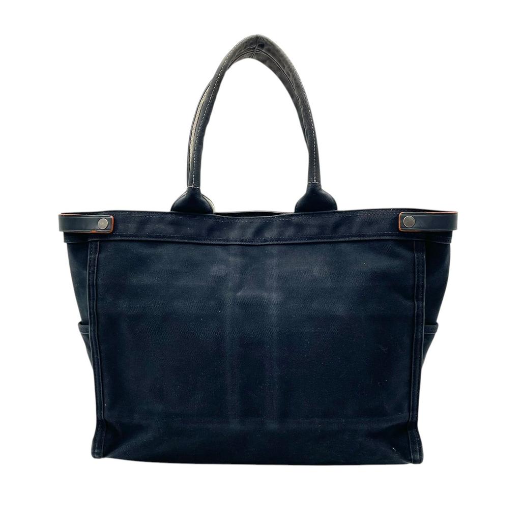 Used PORTER Tote Bag NAKED Tote BagTote Bag Navy canvas unisex