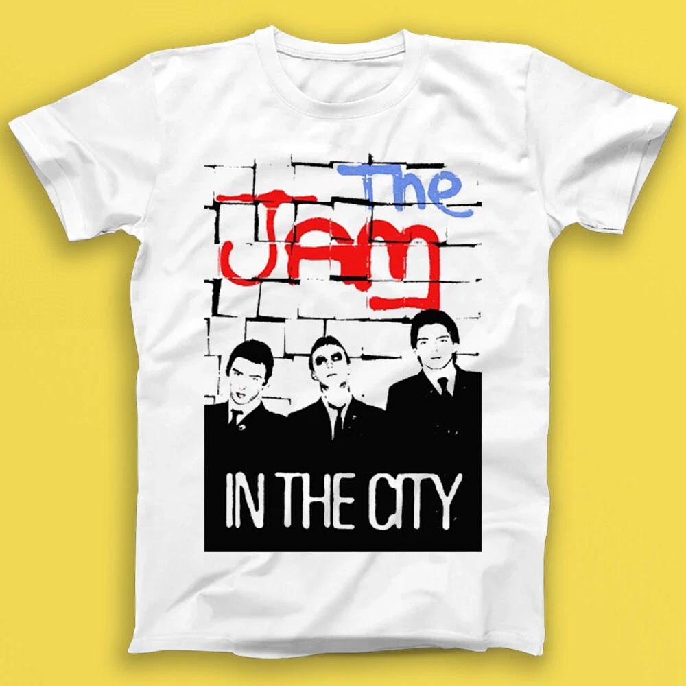The Jam В городе Панк-рок Музыка Подарок Футболка 2032