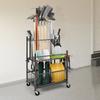 VEVOR Garden Tool Organizer, 16 Slots with Hooks, Yard Tool Tower Rack with Wheels for Garage Organization and Storage