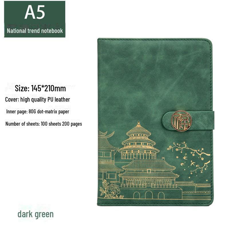 Набор блокнотов National Trend формата А5: Ретро-блокнот для деловых, офисных и творческих встреч - в комплекте подарочная коробка