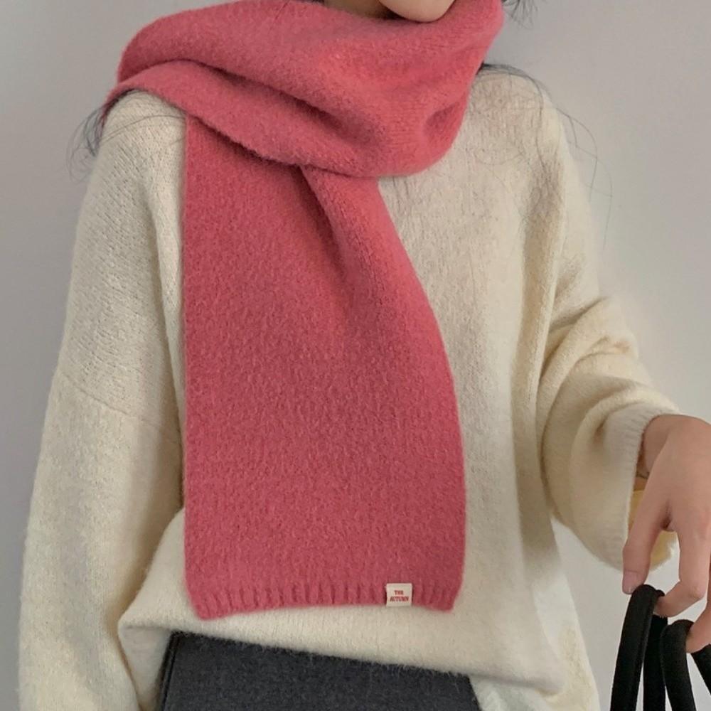 Knitted Neck Warmer Windproof Scarves Bib New Neck Wraps Gift