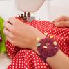 Pumpkin Shaped Wrist Pin Cushion With Elastic Wrist Belt Needle Pillow Needle Cushion  Needlework