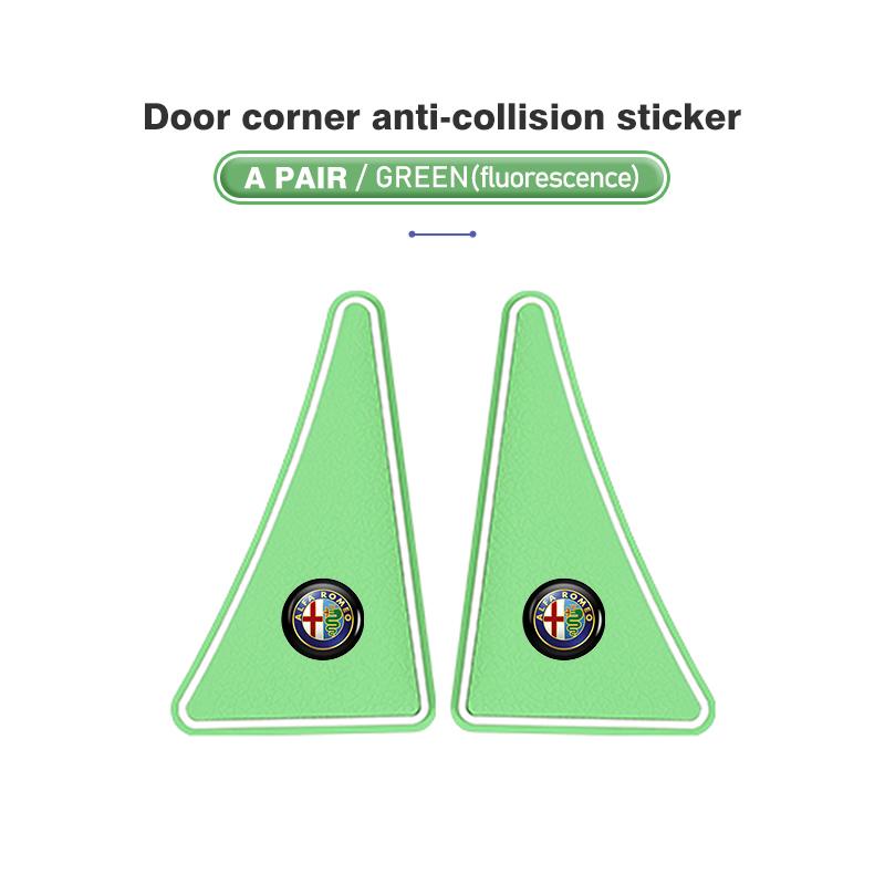 QWAKL1 2026 Hot Alfa Romeo Car Door Corner Cover Anti-collision Protection Sticker For Alfa Romeo Giulietta GT 159 147 156 Mito Brera G