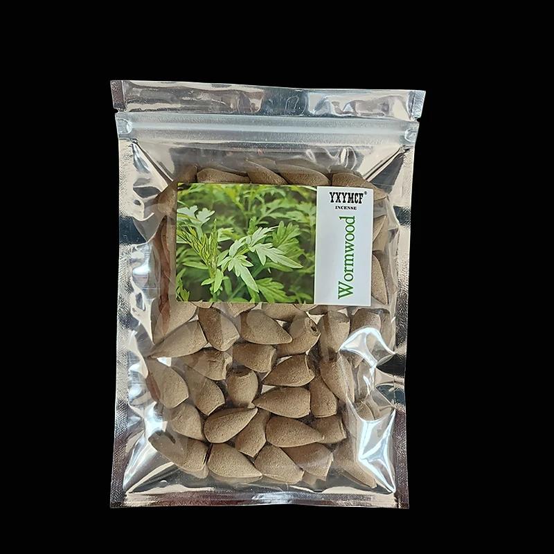 50 шт. Дымовые благовония с обратным потоком, бытовые натуральные благовония в виде рефлюксной башни, конусные благовония с ароматом жасминового чая, ароматизатор для комнаты, оптовая продажа