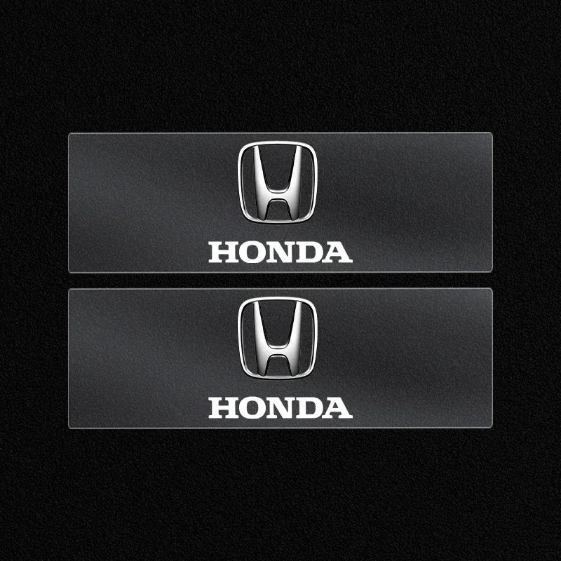 For Honda Car Interior Sticker Central Control Decals Emblem Badge For Honda Mugen Power TypeR Jazz City Civic Inspire Accord FI