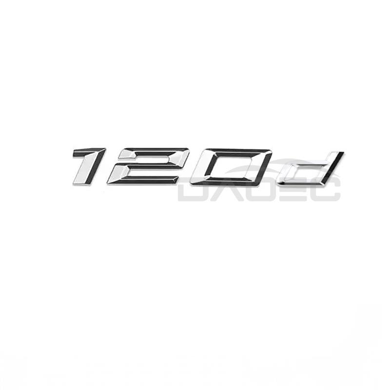 Наклейка с эмблемой на багажник автомобиля ABS для BMW 1 серии 116d 118d 120d 125d 130d 135d 140d E81 E82 E87 E88 F20 F21