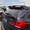 Высококачественный АБС-пластик Для BMW X5 F15 2014-2018 Спойлер на крышу и средний задний спойлер Накладка на крышку багажника Комплект кузова Глянцевый черный Под карбон
