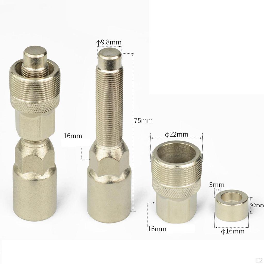 Съёмник шатунов велосипеда Инструмент для снятия велосипеда Аксессуары 7,5 см x 2,2 см Экстрактор шатунов для