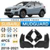 Для 2018-2021 Subaru Subaru XV Мягкий кожаный брызговик для автомобильной шины