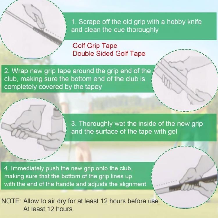 Golfs Grip Tape Double Side Golfs Grip Tape Putter Tape Golfs Grip Adhesive Grip Tape Roll Golfs Grip Tape Replacement
