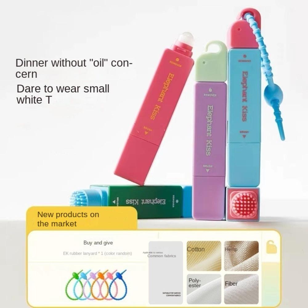 12ml Stain Remover Pen with Brush Head Emergency Stain Remover Hot Oil Remover Stick  Dating