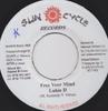 7inch Record LUKIE D - Free Your Mind SC7002 Sun Cycle Recor Jamaica Reggae, Ska & Dub Used