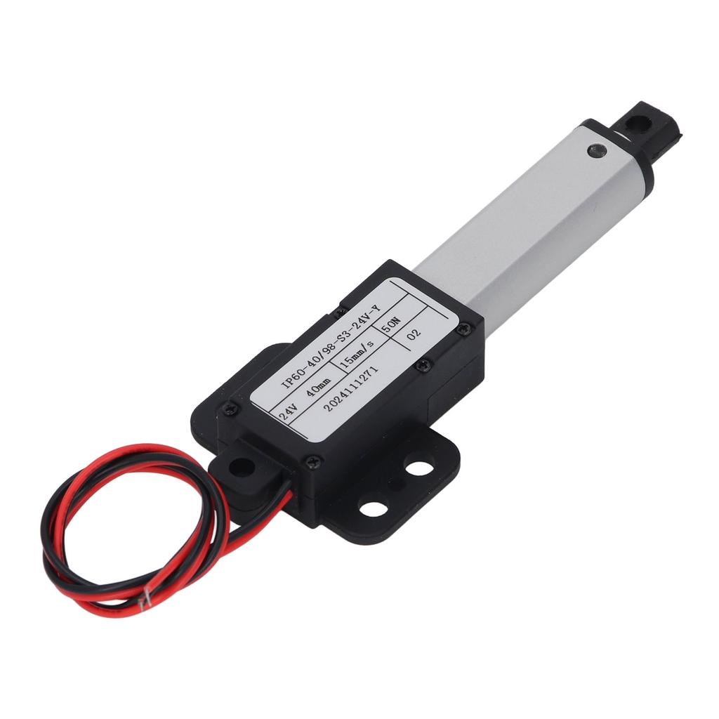 Мини-привод движения, тяга 50 Н, ход 40 мм, скорость 15 мм, электрический небольшой линейный привод 24 В