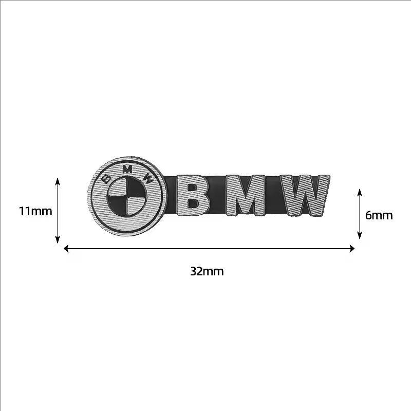 CTCE1 10/5/2Pcs Metal Car Audio Decoration Sticker Auto Badge Decal For BMW 1 3 5 7 Series M F01 F20 F10 F13 E46 E52 E53 E60 E93 G20