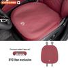 Комплект кожаных чехлов и подушек на сиденья BYD Han EV для передних и задних сидений - Перфорированный, 3-компонентный набор