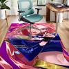 1pc KPop Demon Hunters MIRA1 Design Area Rug - Non-Slip, Soft & Cozy Floor Mat for Living Room, Bedroom, Office - Indoor/Outdoor Decorative Carpet