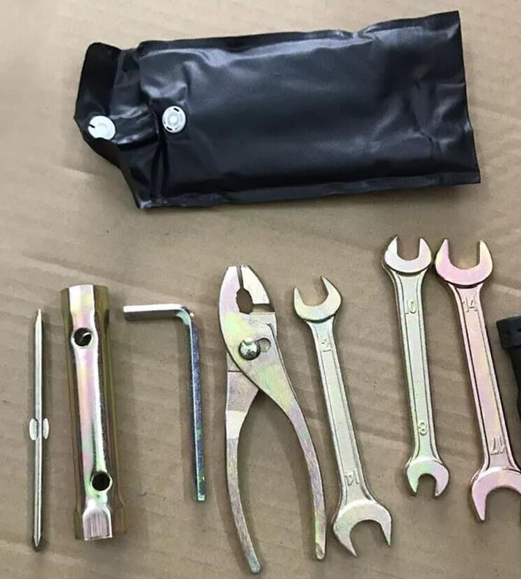 7Pcs Motorcycle Repair Tool Set Universal Screwdriver Pliers Sleeve Wrenches Kits for Honda YAMAHA Kawasaki BMW Polaris Suzuki
