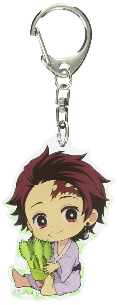 Акриловый брелок Demon Kimetsu no Yaiba Kamado Tanjiro no Gyugyutto, третье издание Slayer (Тара Ме)