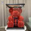 Goddess Day 70cm Preserved Rose Bear - Perfect for Girlfriend, Wife, Qixi Festival, or Valentine's Day