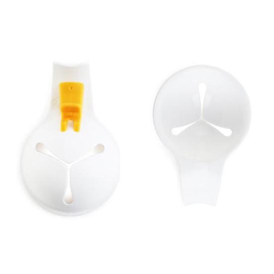 Разделитель яичного желтка Пластиковый фильтр для яичного белка без бисфенола А с эргономичной ручкой Легкоочищаемый гаджет для выпечки тортов, кексов, безе, заварных кремов