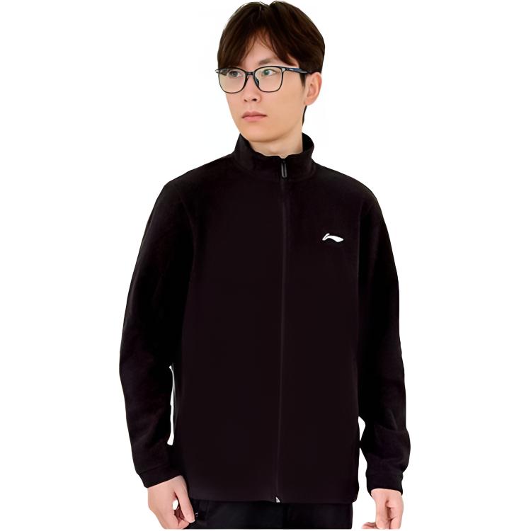 Куртка флисовая с воротником-стойкой Li Ning Унисекс Верхняя одежда AMDV127-1