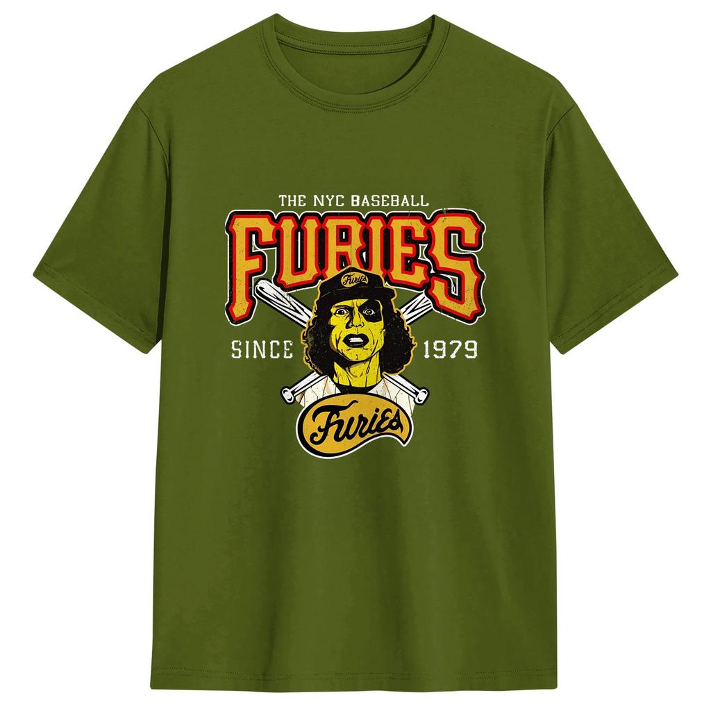 Fashion The Warriors TShirts for Unisex Crewneck Pure Cotton T Shirt Short Sleeve Tees Original Clothes