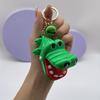 Funny Cute Cartoon Mouth Tooth Alligator Hand Keyring Children'S Toy Biting Crocodile Game Keychain Women Men Gift Bag Pendant