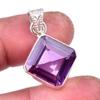 Natural Alexandrite Gemstone 925 Solid Sterling Silver Gift Pendant 1.25" Y3a30