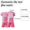 Adult and Child Two-piece Name and Number Customized Football Jersey Training Uniform