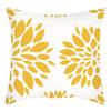 Новая зеленая растение желтый подсолнух принт с буквами подушка наволочка для дома дивана