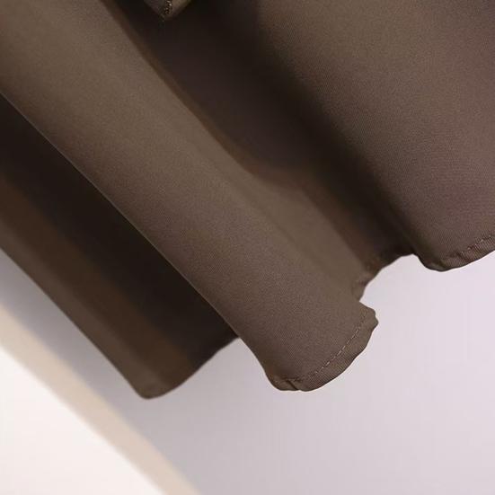 Юбка миди с высокой талией, декор пуговицами, неровный большой подол, юбка А-силуэта, однотонная летняя тонкая юбка