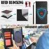 For Samsung Galaxy S23 Ultra/S22 Ultra 5G Case RFID Blocking Flip Leather Phone Cover with Wrist Strap