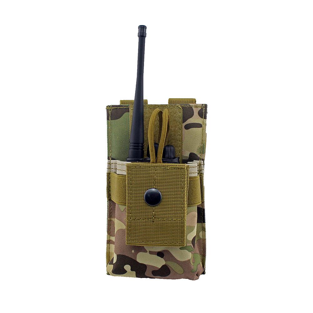 Военная тактическая поясная сумка Molle Pouch для двусторонней радиосвязи, поясная сумка для хранения рации
