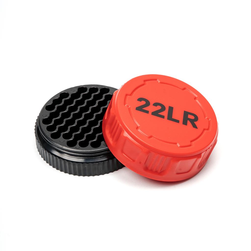 22LR Round Storage Box 50-Round Pocket Case With Screw Lid Durable Mini Organizer For Small Caliber Rounds