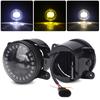 4 Inch White Amber DRL LED Fog Light For Chrysler 300 Chrysler PT Jeep Wrangler TJ JK CJ-5 CJ-7 CJ-8 Front Bumper Driving Lamp