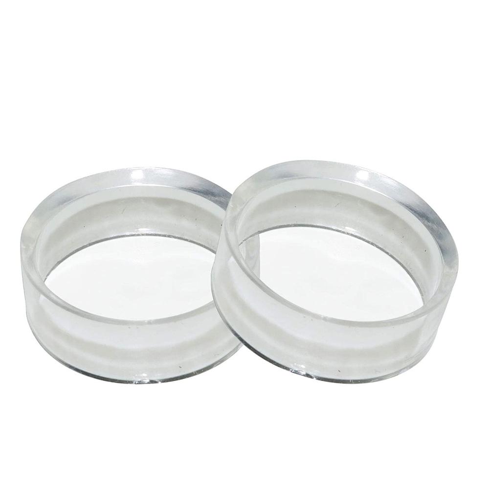 Golf Ball Round Clear Baseball Display Stands Racks Holder Rings Storage Holders