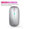 Беспроводная мышь RGB Перезаряжаемая Bluetooth Мыши Беспроводная Компьютерная Мышь Светодиодная Подсветка Эргономичная Игровая Мышь для Ноутбука ПК 3600DPI