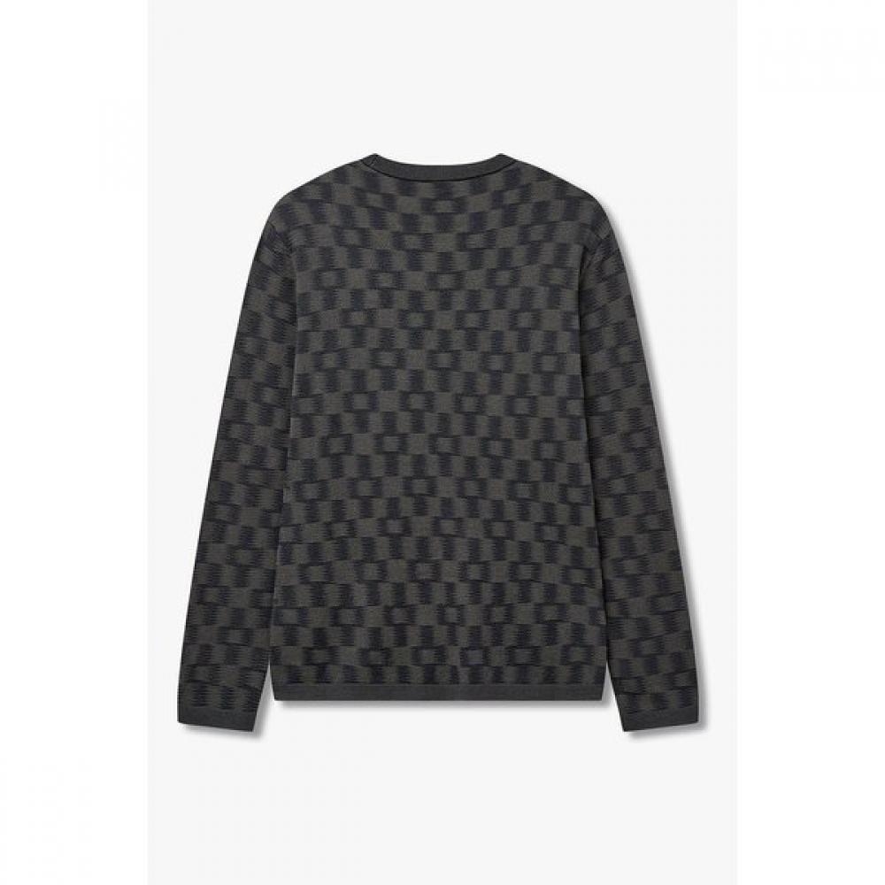Emporio Armani Men S Long Sleeve Wool Knit Pullover A516328036